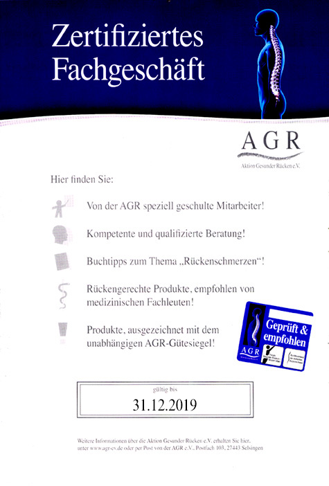 AGR-Zertifikat